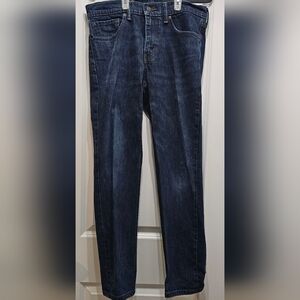 Levi's Dark Indigo Straight Jeans